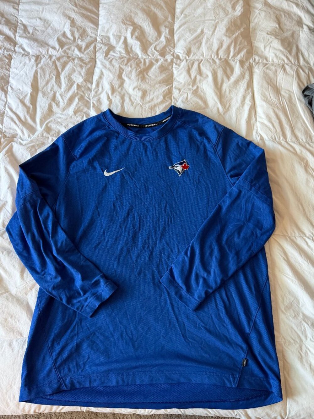 Toronto Blue Jays Nike MLB Authentic Long Sleeve Dri Fit